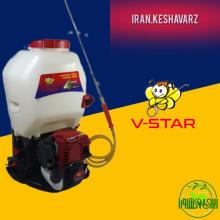 سمپاش پشتی موتوری لانسی 4 زمانه وی استار